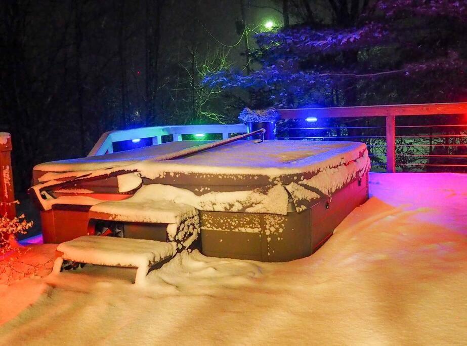 Luxury Chalet - 1 Mile To Hunter Ski Resort- Hot Tub - Pets Stay Free Dış mekan fotoğraf