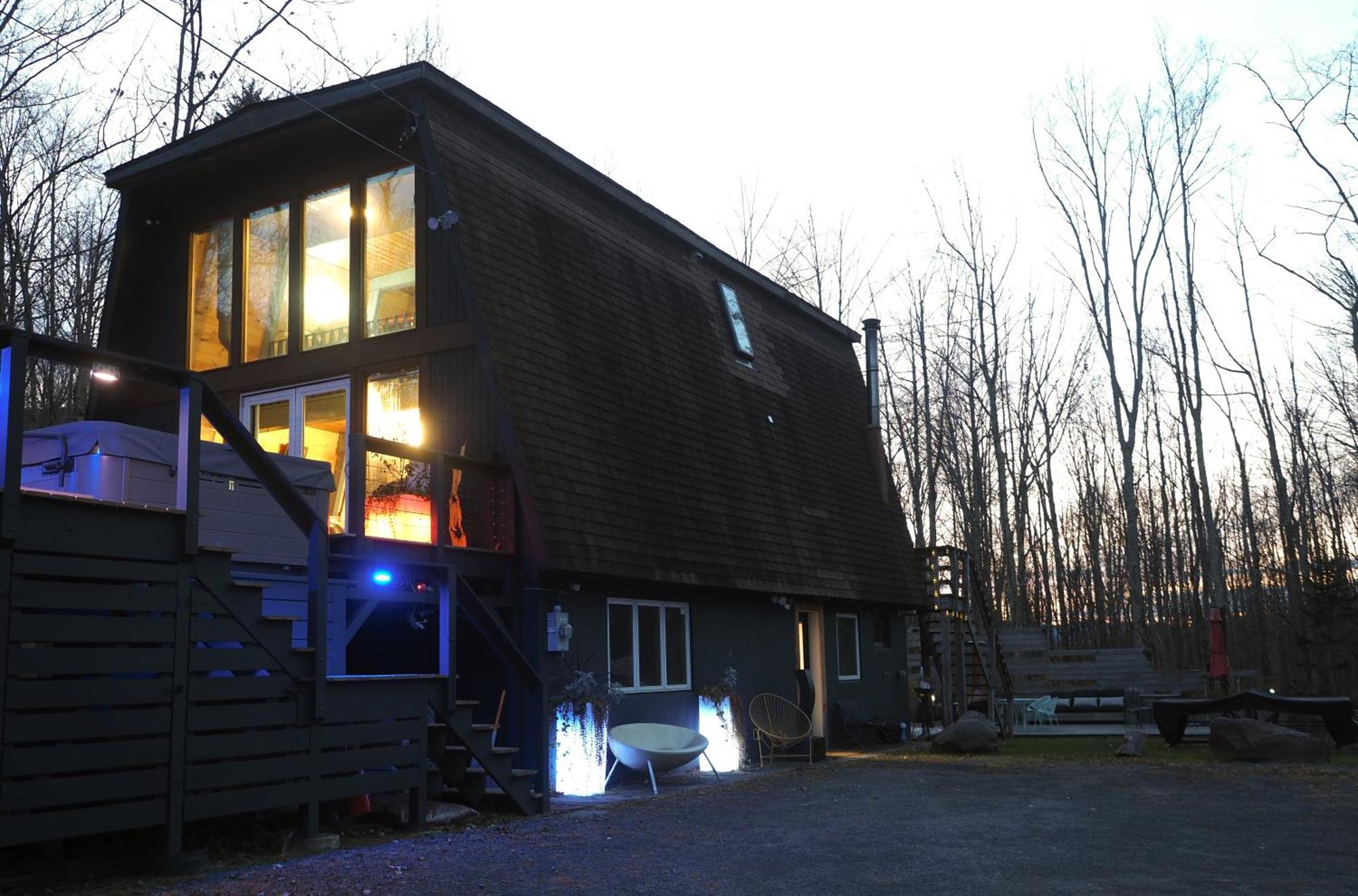 Luxury Chalet - 1 Mile To Hunter Ski Resort- Hot Tub - Pets Stay Free Dış mekan fotoğraf